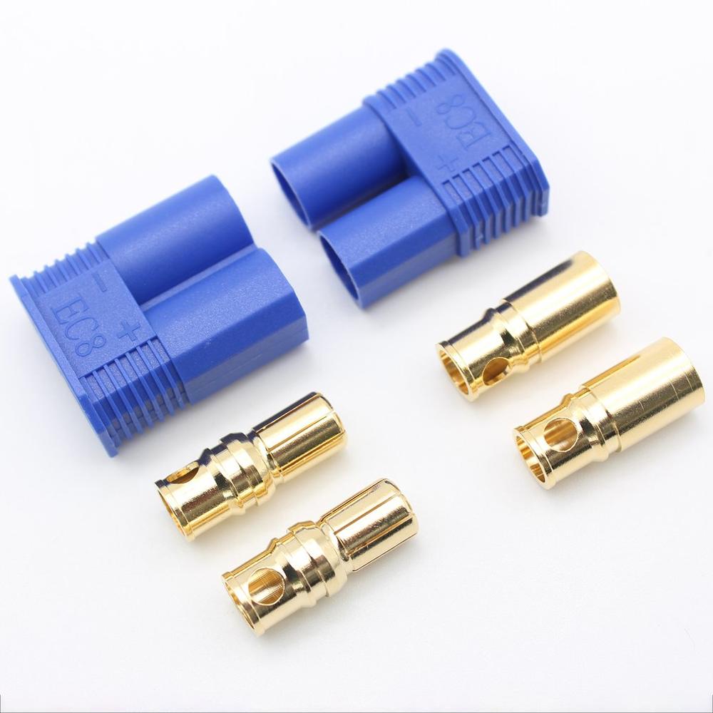 Ec8 10 Sets Van Vliegtuigen Connector Plug Mannelijke En Vrouwelijke Banaan Plug Batterij Connector Power Connector
