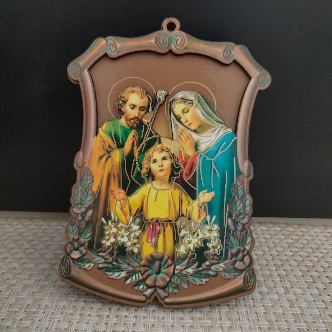 Christian Katholischen Reliquien Holz Symbol Jesus Heiligen Herz Jungfrau Maria statuen ornamente wohnkultur articulos religiosos catolico: JS192-11