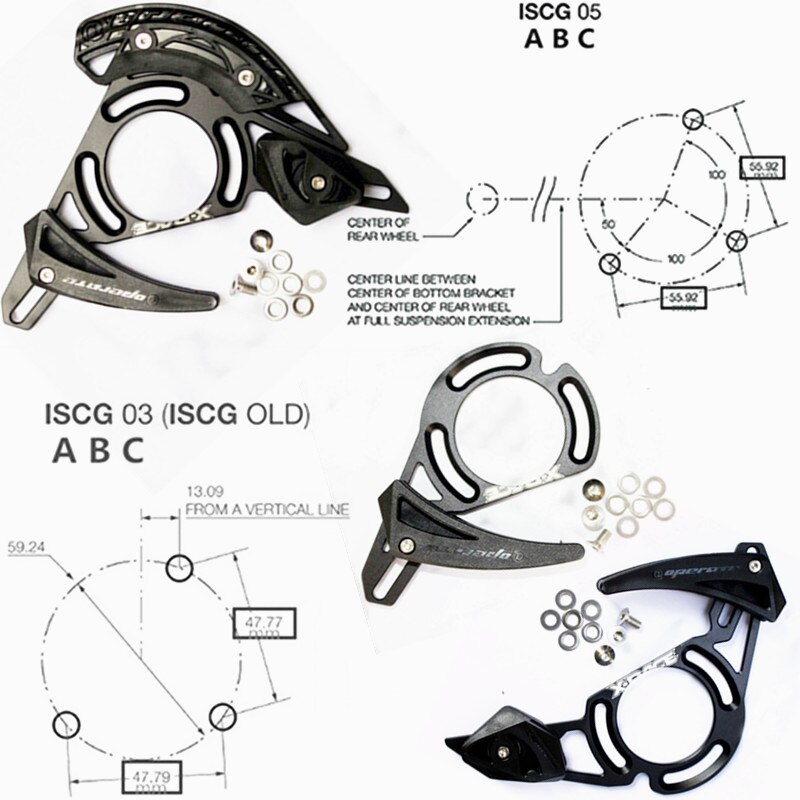 Taiwan Aoperate MTB Chain Guide System DH Downhill Bike Bicycle Chain Guide Chain Catcher bike part bicycle chain protector