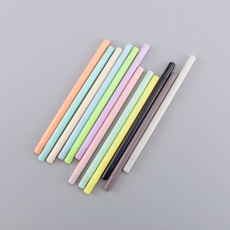 6PCS Doppel-headed Bleistift Und Kugelschreiber Stift Student Ewige Bleistift Nette Stift