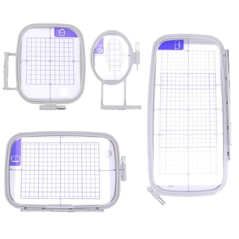 Multi Function Embroidery Machine Hoop Set Craft Cross Stitch Needlework Sewing Hoop Frame for Brother PC 6500 8200 8500