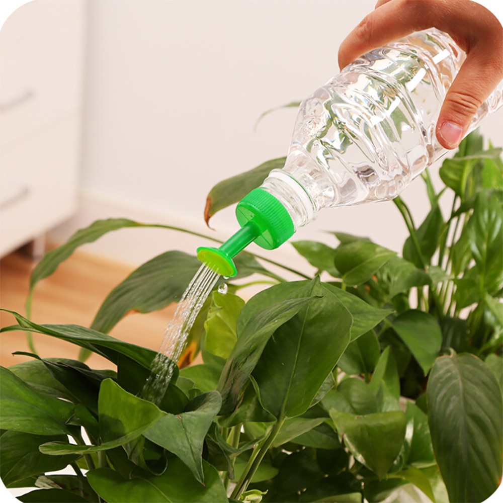2In1 Plastic Sprinkler Nozzle For Flower Waterers Bottle Watering Cans Sprinkler Home Garden Flower Plant Water Sprinkler #LYS
