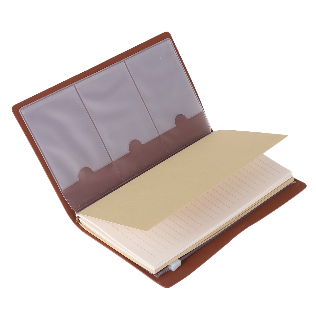 1Piece Mini Business Notebook Mini Pocket Notebook Portable Journal Diary Book PU Leather Notebook Cover Note Pads