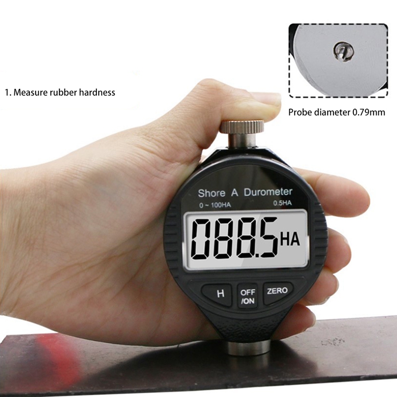 HA Digital Shore Durometer Sclerometer Rubber Hardness Tester Meter Paragraph Digital Shore Hardness Meter