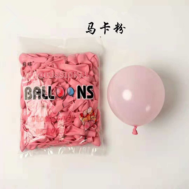 10 stuks /5 inch kleurrijke macaron latex ballon snoepkleurige ballon bruiloft verjaardag feestdecoratie ballon: 03