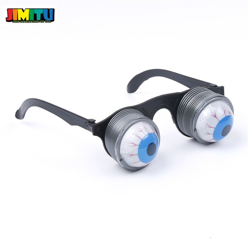 Halloween Pop Uit Eye Dropping Eyeball Bril Horror Masquerade Scary Ogen Bril Party Prank Grappige Grap Speelgoed