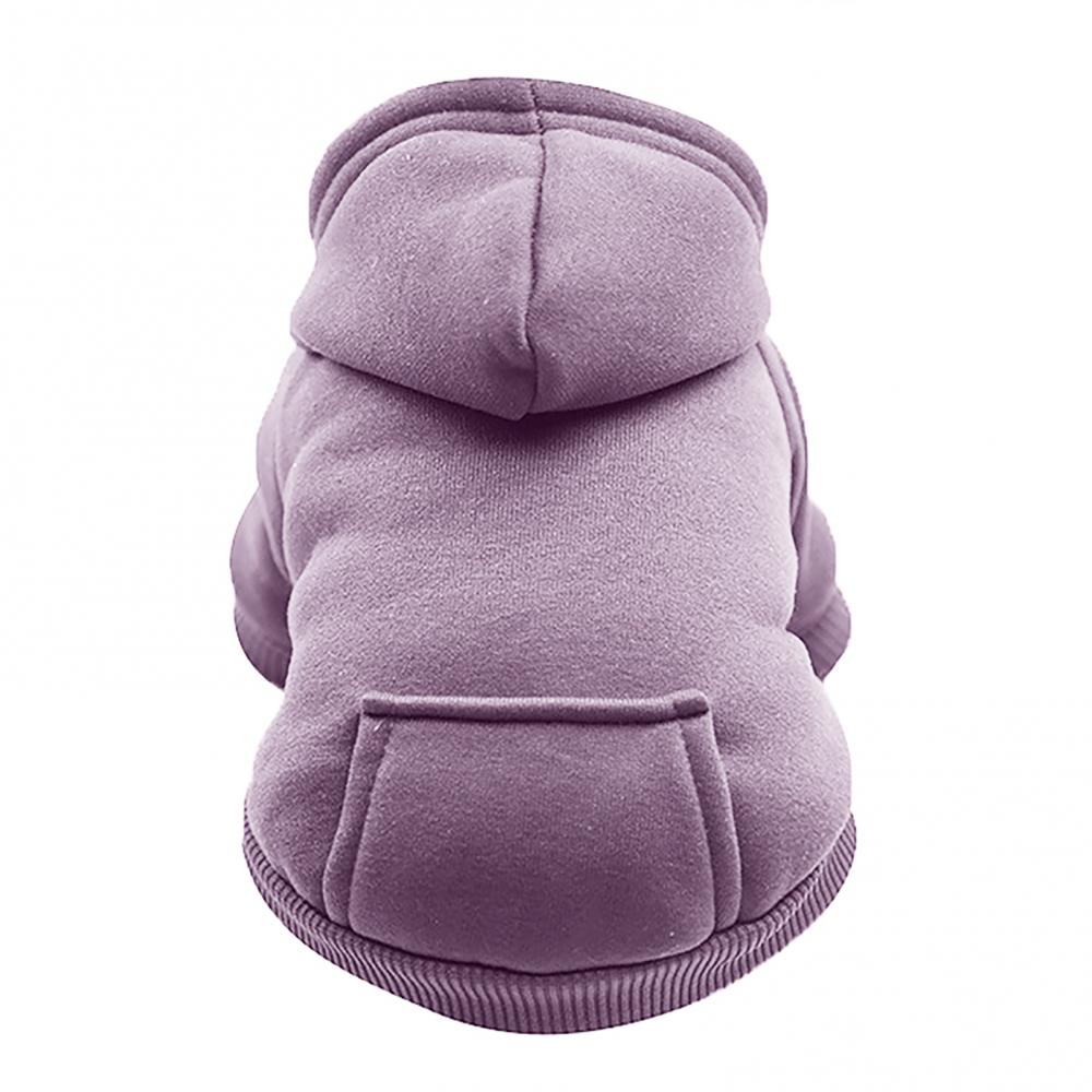 Sudadera con capucha para perro, ropa de dos patas para perros pequeños y medianos, Otoño e Invierno: XL / Azul