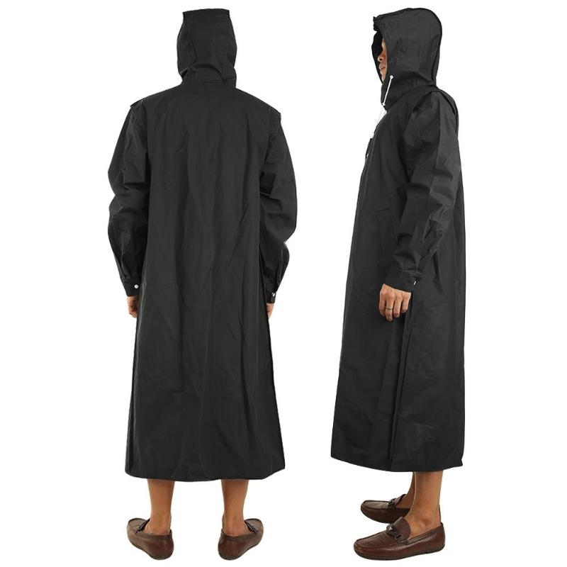 Thicken EVA Adults Raincoat for Men Women Waterproof Rain Coat Outdoors Travel Camping Fishing Rainwear Suit