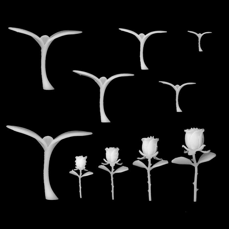 1 Pack 3D Mini Deer Jellyfish Epoxy Resin Filling Material Mushroom Ocean Ornaments Resin Crafts Making Handmade Decoration: E-10pcs