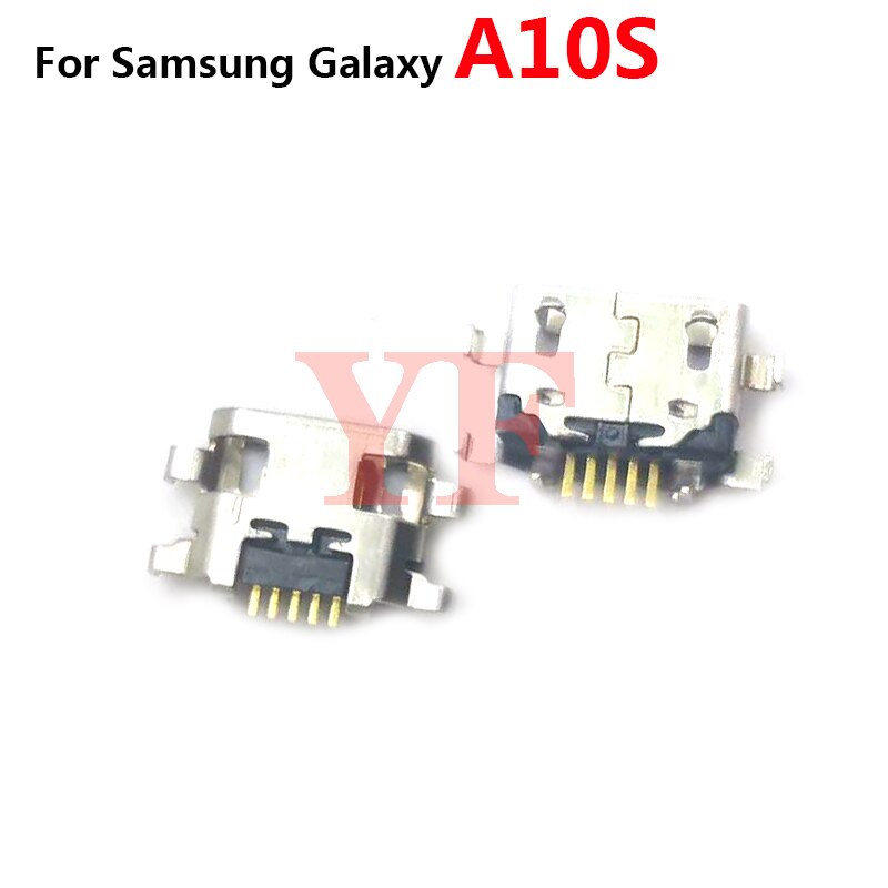 100Pcs Voor Samsung Galaxy A10S A107 A107F Micro Usb-poort Opladen Dock Socket Plug Lader Connector