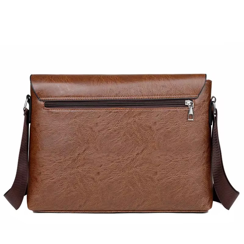 Luxe merk heren schoudertas voor ipad, leren zakelijke handtas, messenger bag voor heren, grote schoudertas voor heren, crossbodytas voor heren
