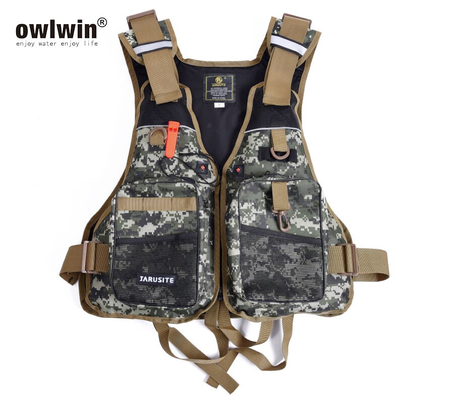 Buoyancy Fishing Life Jacket Boating Safety Vest Floating Foam Water Sports Drifting Boating Safety sports 50-100KG free size