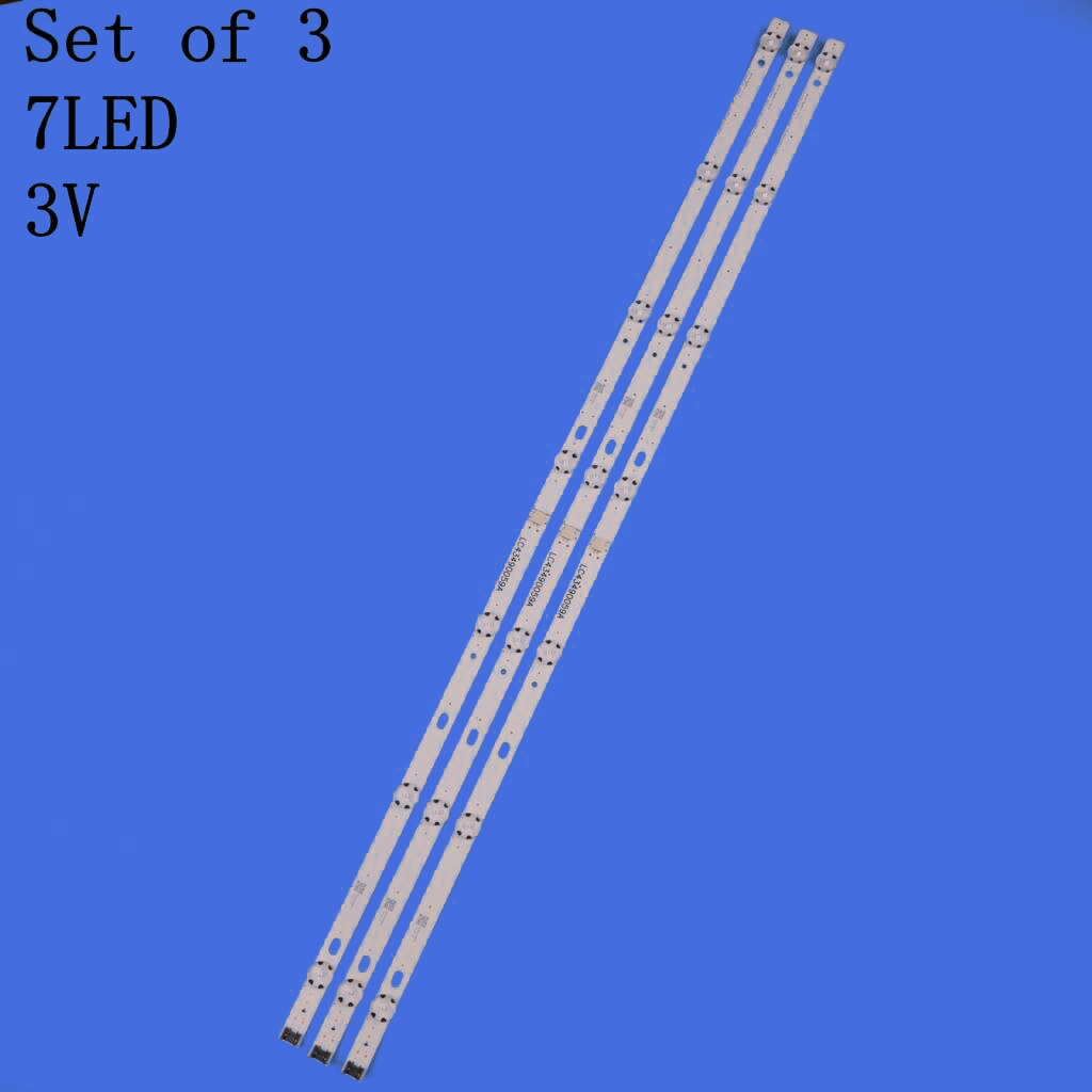 Led bakgrunnsbelysningslist for  lg 43 uj 635v 43 uk 6300 plb 43 uj 651v 43 uj 634v 43 uj 630v 43 uj 561v 43 uj 655v lc43490059a lc43490058a