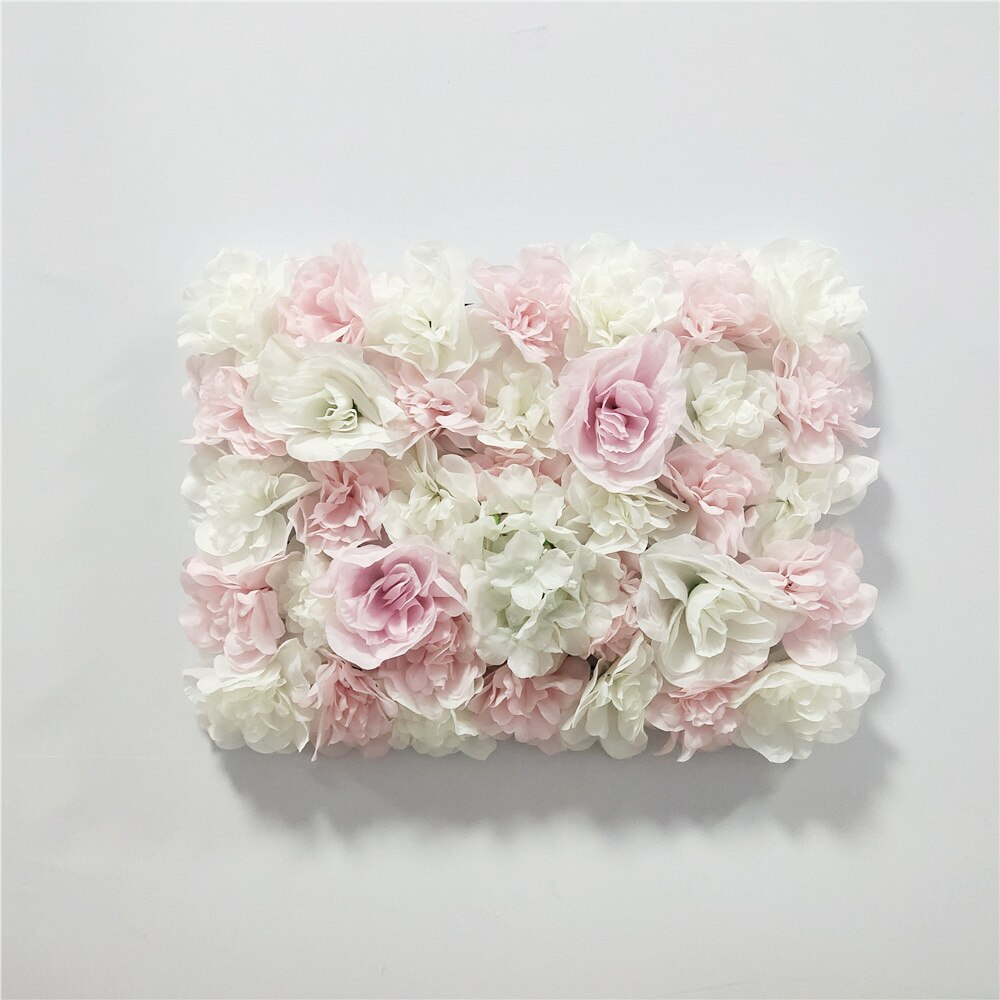 40*30cm Artificial Flower Wall Decor Wedding Backdrop Party Event Birthday Scene DIY Silk Rose Flowers: C1