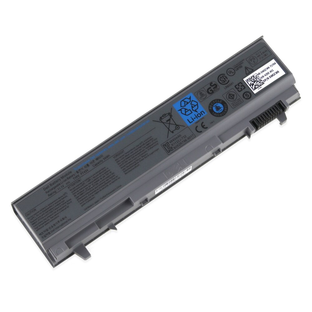 Oein Genuine Laptop Battery Dell Latitude E6400 E6410 E6500 E6510 E8400 PT434 PT435 PT436 PT437 NM633 6 CELLS
