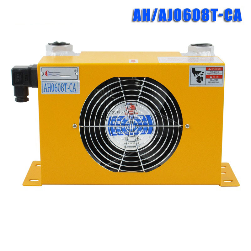 60L/min Hydraulische Luftkühler Ah0608T-CA Hardware- Werkzeuge Fan Luftkühlung Ölkühlung Maschine 110v 220v 24v 12v 380v