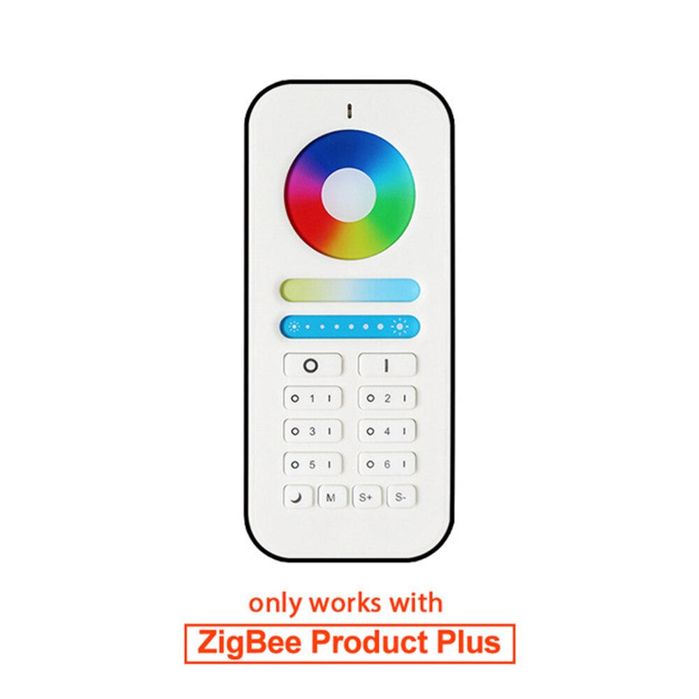 Zigbee-spot lumineux intelligent encastrable Plus, télécommande sans fil, luminaire de sport, LED rgbw cct, 6/9/12W, 220/110/230V AC, LED: 6-Zone Remote Only / 6W