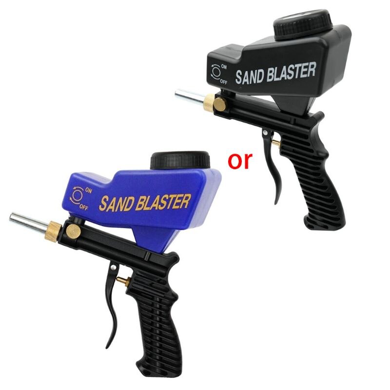 Anti-rust Protection Air Spot Sand Blaster Gravity Feed Sandblasting Handheld: Default Title
