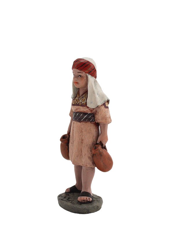 Belén de Navidad, Nacimiento, pesebre, Replica original J.L.Mayo Niña de la vendimia BEL104