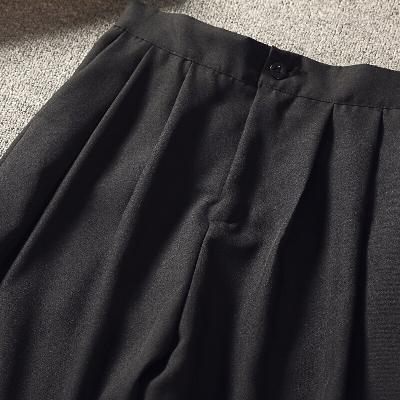 Herre & #39 ;s løse ekstra store king-size fritids hør hør sweatpants bomuld lange bukser kinesisk stil harem fod bukser