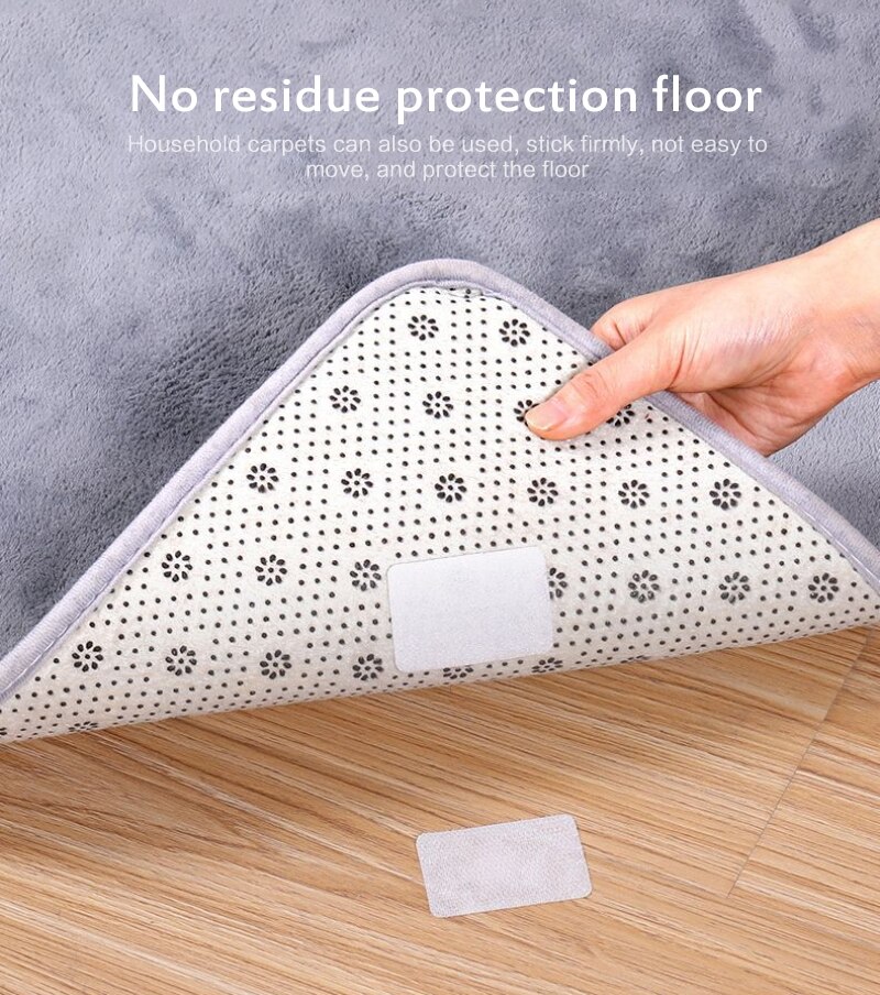 5 Pairs Diameter 6 Cm Round Velcros Fixed Sheets Quilt Sofa Mat Hook and Loop Fasteners DIY Non-slip Safety Fixing Magic Tape