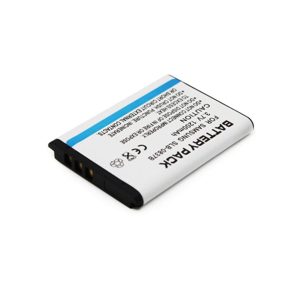 WHCYonline 2 Pieces 800mAh SLB-0837B 0837B SLB-0837(B) 0837(B) Camera Battery For SAMSUNG NV8 NV10 NV15 NV20 L70 L83T L201 L301