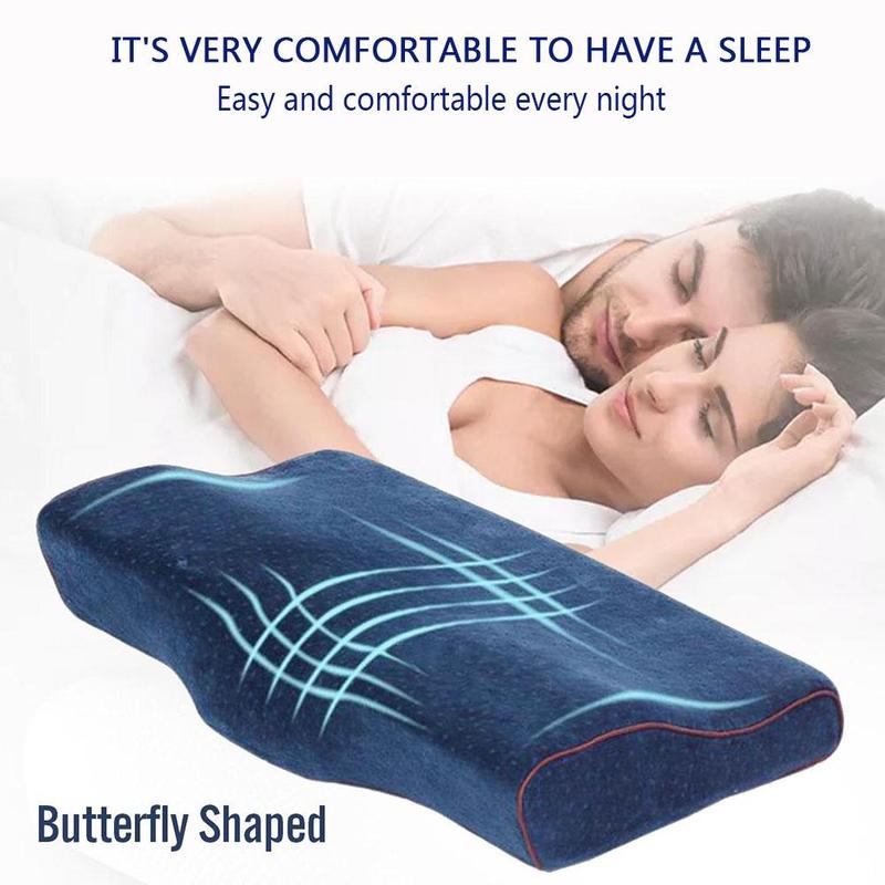 Memory Foam Kussen Nek Massage Ergonomische Curve Cervicale Bed Slapen Nek Kussens Nekkussen Orthopedische Massage Hoofd Cush W0P5