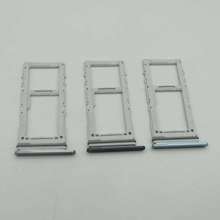 1pc Sim Tray Holder For Samsung Galaxy S20 / S20 Plus / S20 Ultra SIM Card Tray Slot Holder Adapter Socket Repair Parts