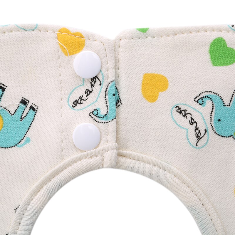 Baby bib 360 Degree Soft Breathable cartoon printing baby care practical bibs baby care supplies