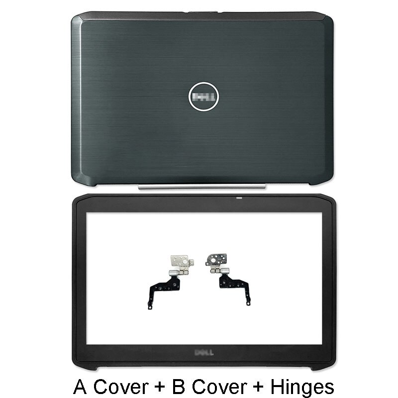 Nieuw Voor Dell Latitude 5420 E5420 Lcd-backcover Voorkant Palmrest Bottom Case Deur Cover Scharnieren Zwart Zonder Touch