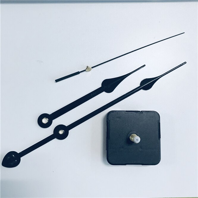 M2188 Wall Clock Movement Mechanism Long Thread Axis Length 22mm Quartz Clock Step-Movement with hook and black hands