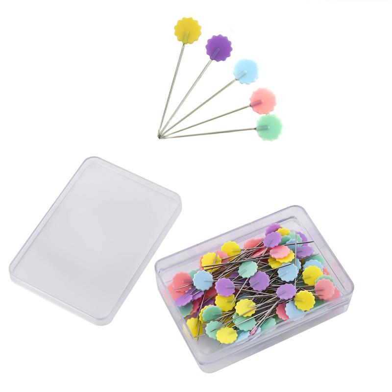 100 Pcs Sewing Needle Marker Patchwork Pins Positioning Dressmaking Needle Embroidery DIY Handmade Make Garment Accessories: 12