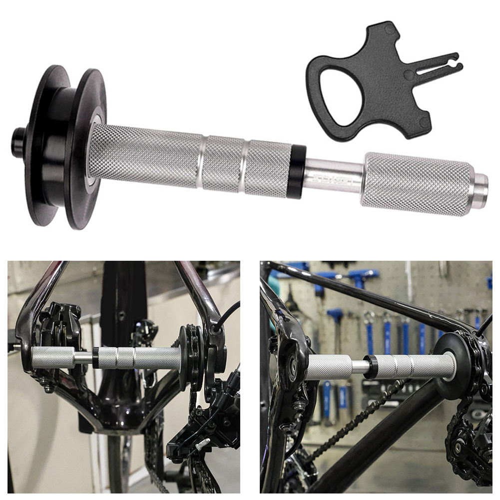 Soporte de cadena de eje pasante de 12mm para bicicleta, limpieza de cadena de bicicleta, soporte de lavado de cadena de rueda libre, accesorios de ciclismo