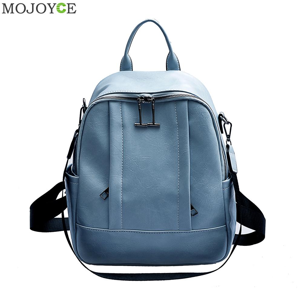 Damesrugzak lente zacht leer vrijetijdsreistas grote capaciteit portemonnee