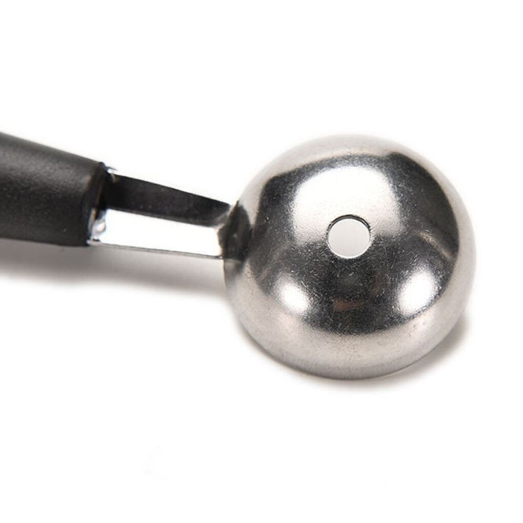 Double Head Ice Cream Fruit Scoop Spoon Stainless Steel Baller Melon Scooper Kitchen Gadgets double-end scoop double head baller