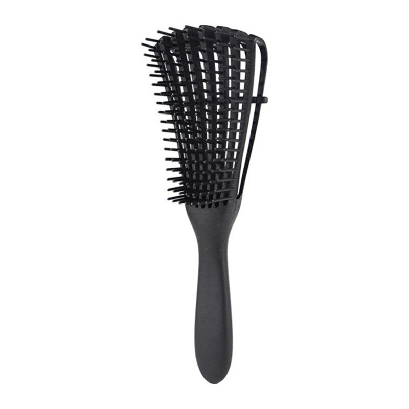 1 pz spazzola districante per capelli ricci antiscivolo in gomma polpo spazzola per capelli pettine spazzole per massaggio del cuoio capelluto accessori per il bagno