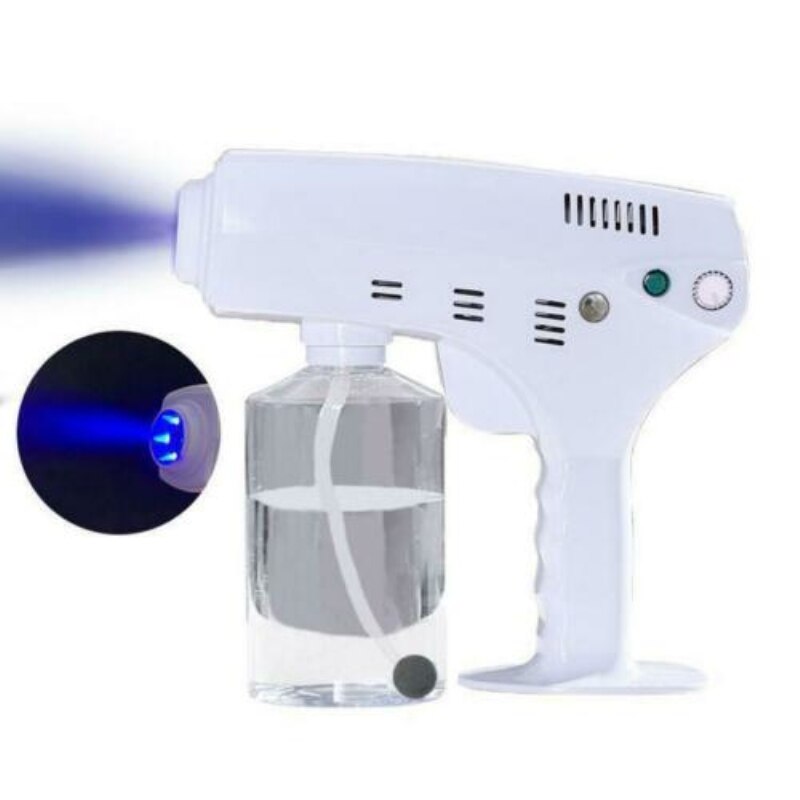 600ML 220V~240V Household Car Portable Sprayer Machine Blue Light Nano Steam Spray Gun Disinfection Sprayer For Car Home