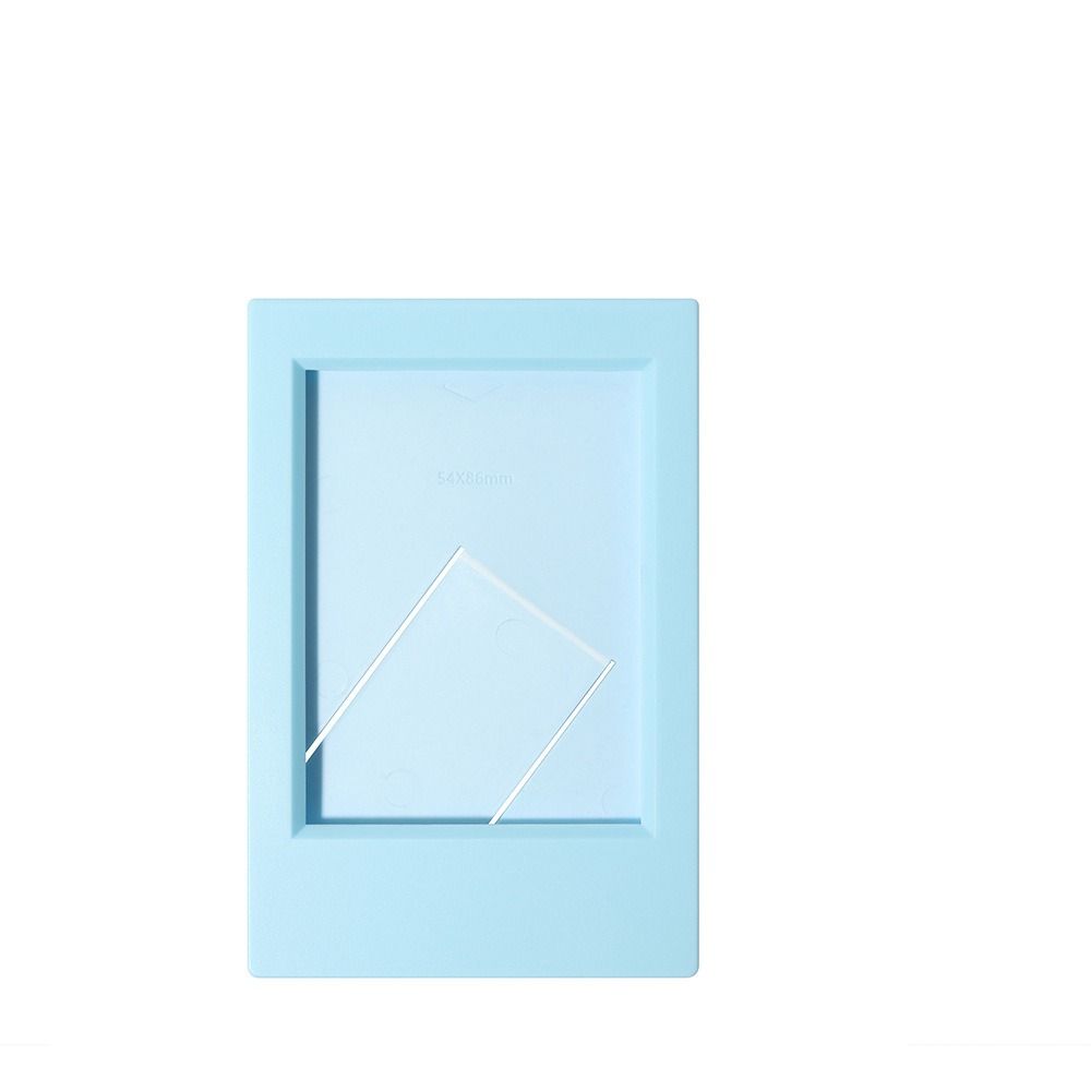 3 inch Vertical Photo Frame Colorful Mini Film Frame Instant Film Camera Picture Holder Art Photo Display Desktop Decor: Yellow