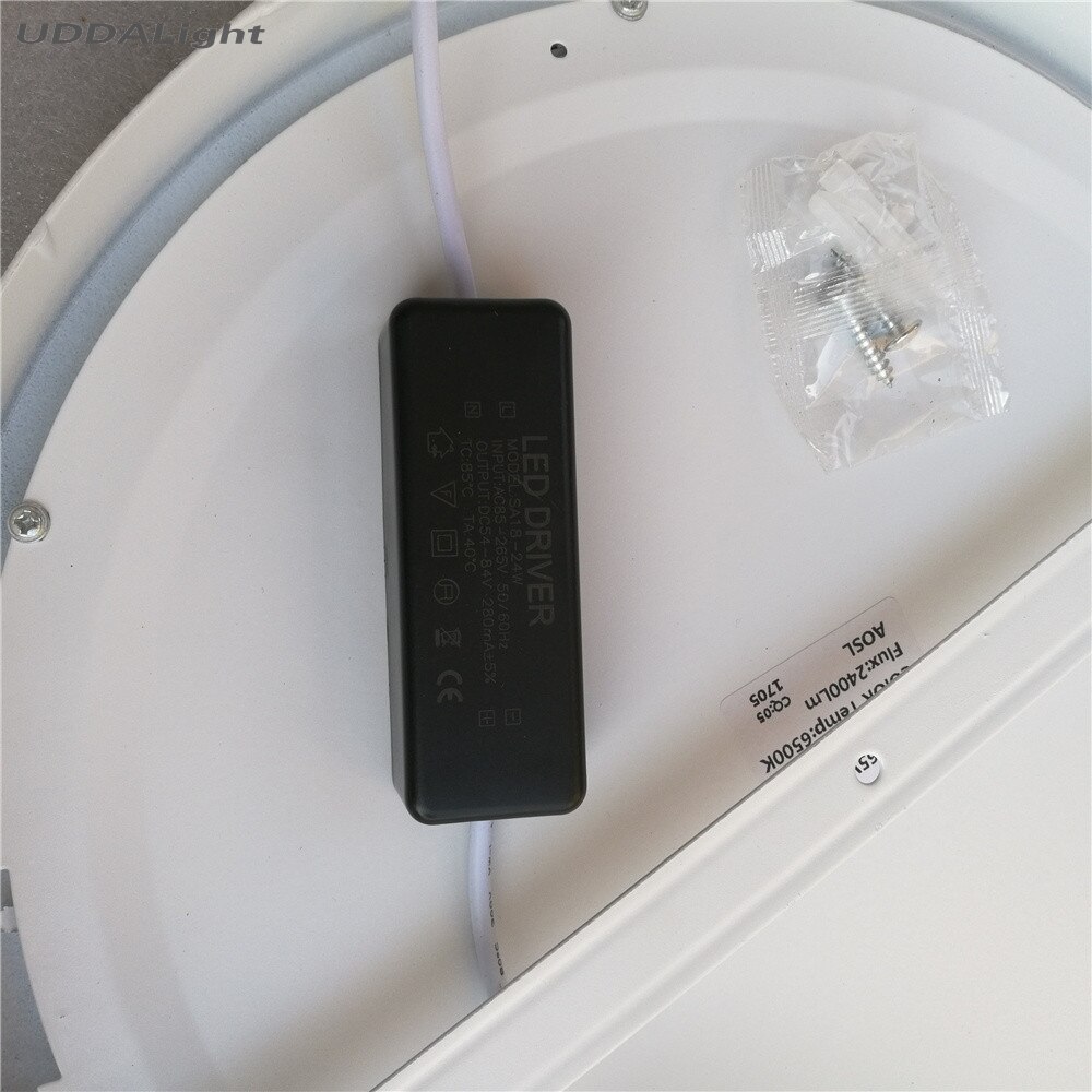 surface mounted light led panel 18W led panel white/warm white 3 color temperature ajustable smd2835 225mm 30% off