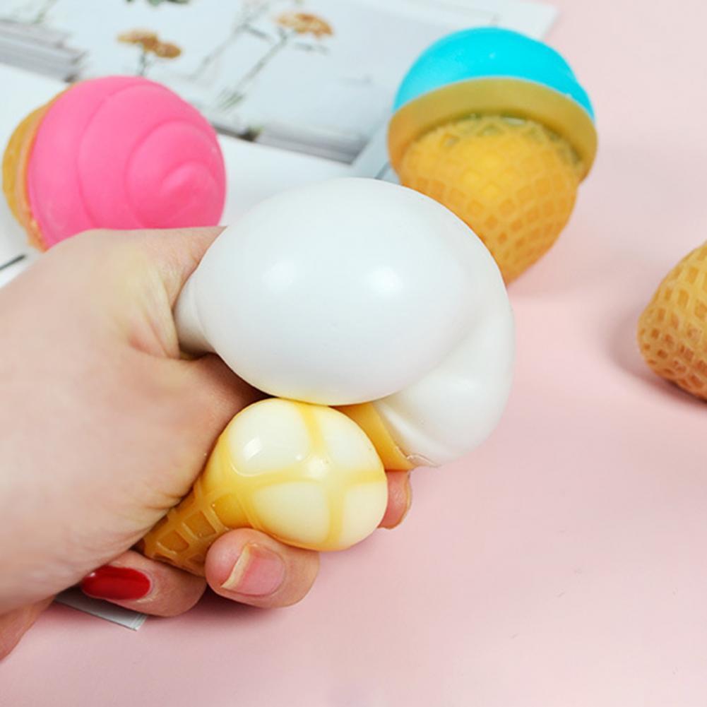 Decompress vent toy, ultra-soft, practical simulation, food ice ball, stress relief toy, venting toy for workers