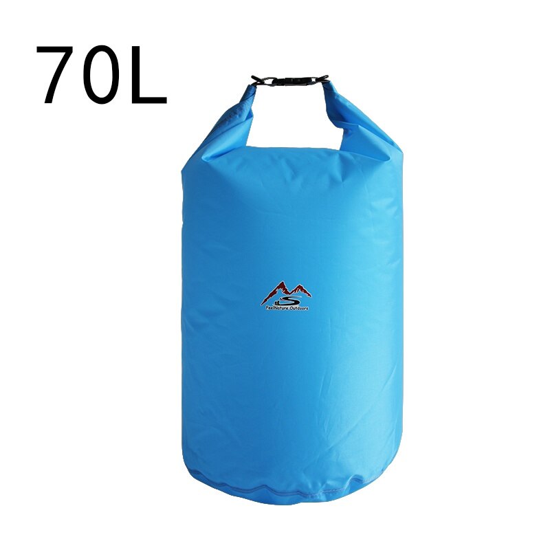 1 PC Large Capacity Outdoor Dry Bag Swimming Waterproof Bags Sack Floating Gear Bags For Boating Fishing Rafting 5L-70L: L 70L