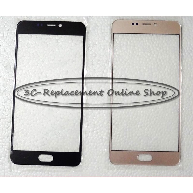 Black/White/Gold 5.5 inch For Blu Vivo 8 Front Glass Outer Lens Glass screen (not touch screen)