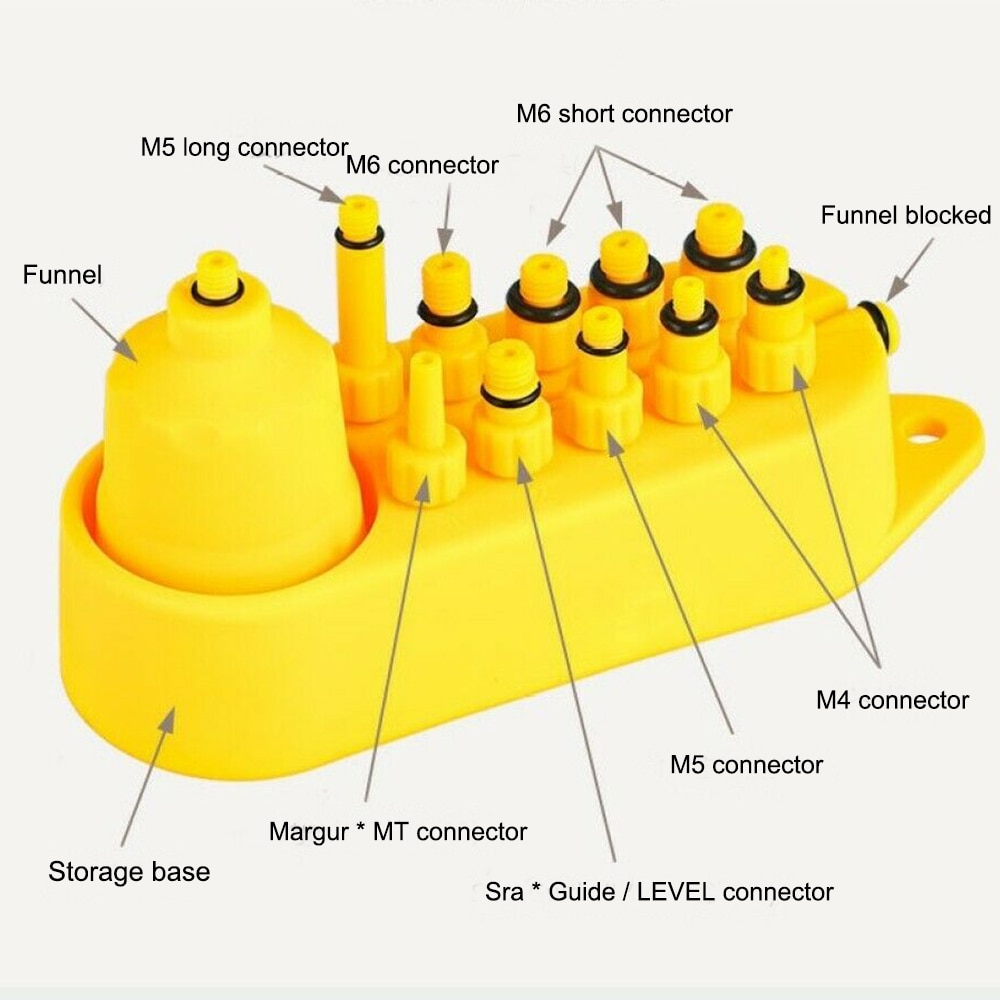 Universal Bicycle Bleed Kit Hydraulic Disc Brake Oil Tool Set For Road Mountain Bike Brake Repair Tools