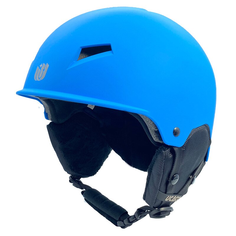 Ski Helmet Snowboard Skiing Cycling ABS EPS Outdoor Safety Accessory Men Women Protective Sports Helmet 58-62 cm: Blue