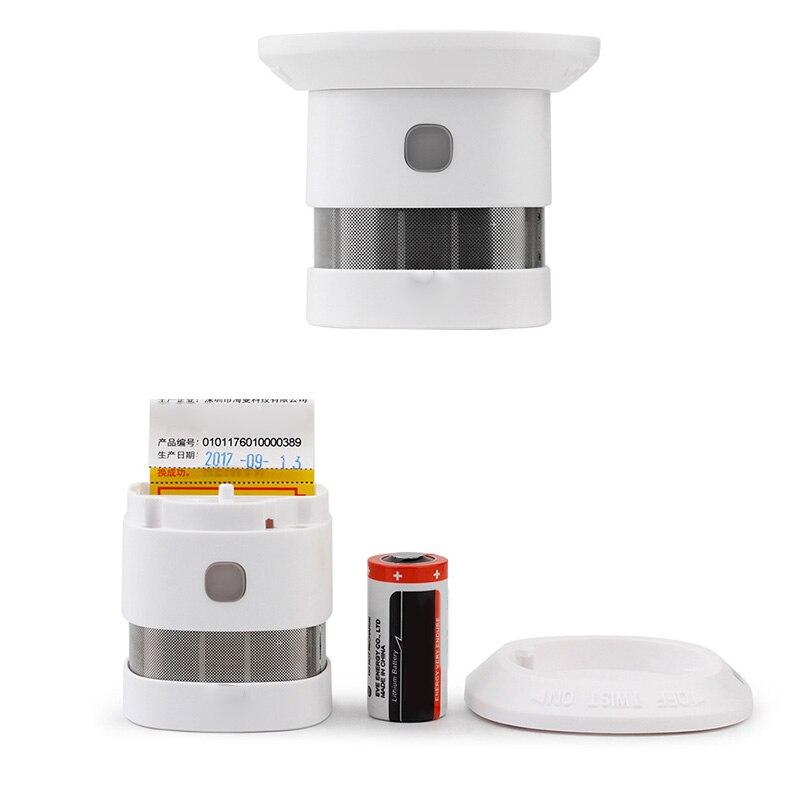 Smoke Detector Alarm with Built-In 10-Year Battery Fire Alarm Detector 80dB VDX99