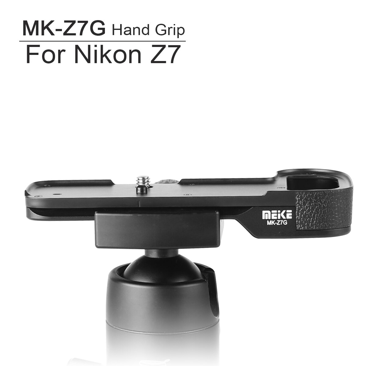 Meike-MK-Z7G liga de alumínio para nikon z5, z6, z7, z6ii, z7ii, placa de liberação rápida, l suporte