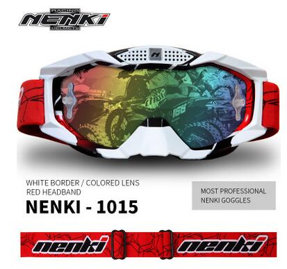 NENKI 1015 plating kleur sandproof stofdicht bril een helm off-road motor bril 103