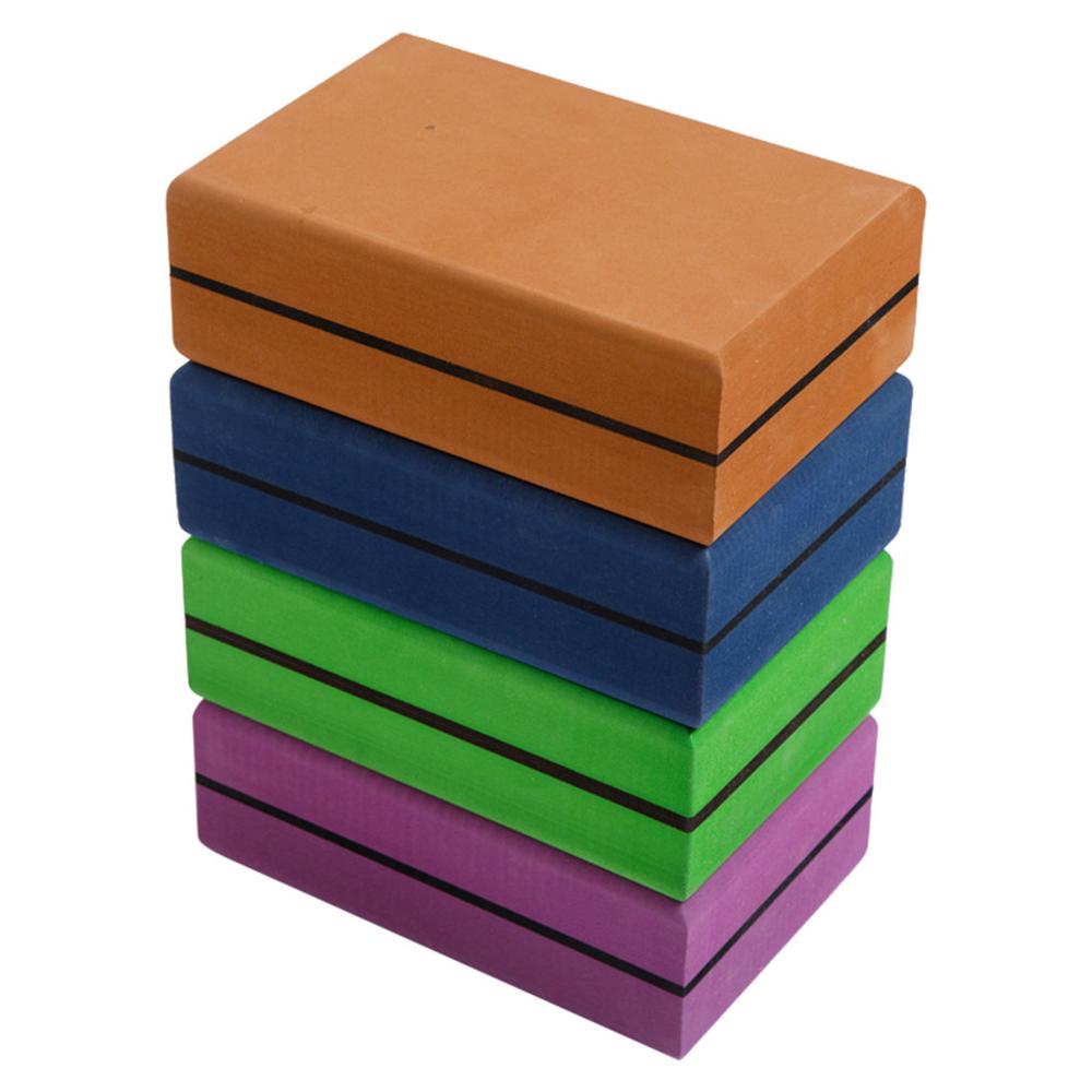 Yoga Block Rectangle Fitness Exercise Pilates Muscle Relax Yoga Block Brick #4S19