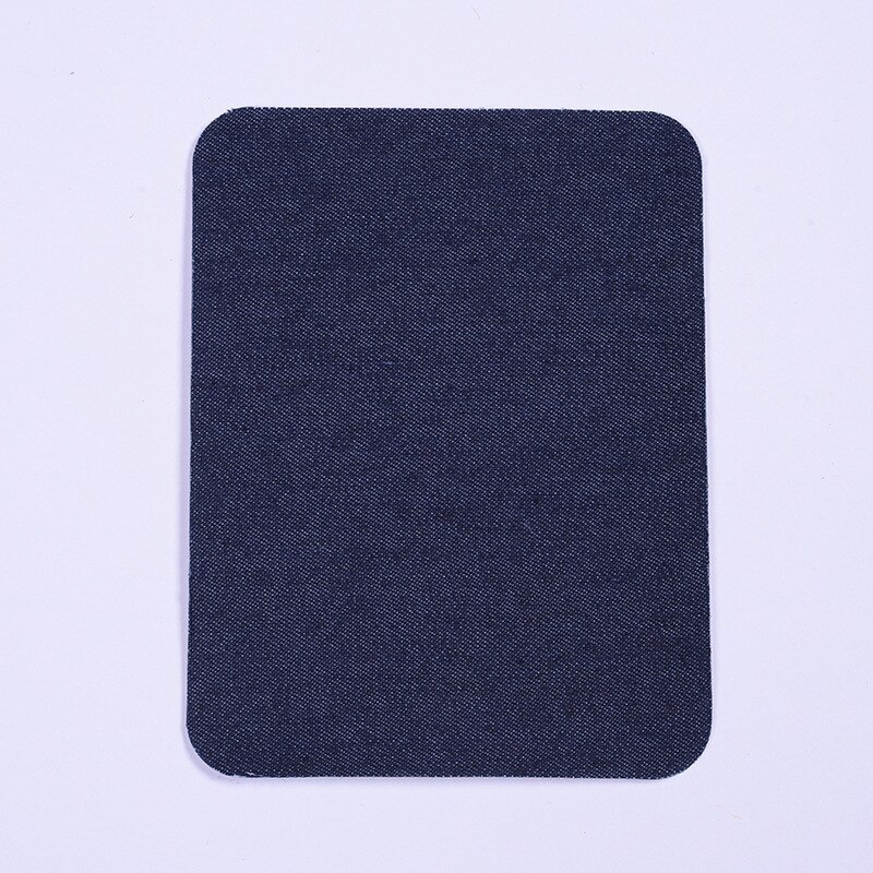 8Pcs Jeans Iron-on Patches Clothes DIY Repair Pants Knee Applique Apparel Self-adhesive Hole Repair Patch