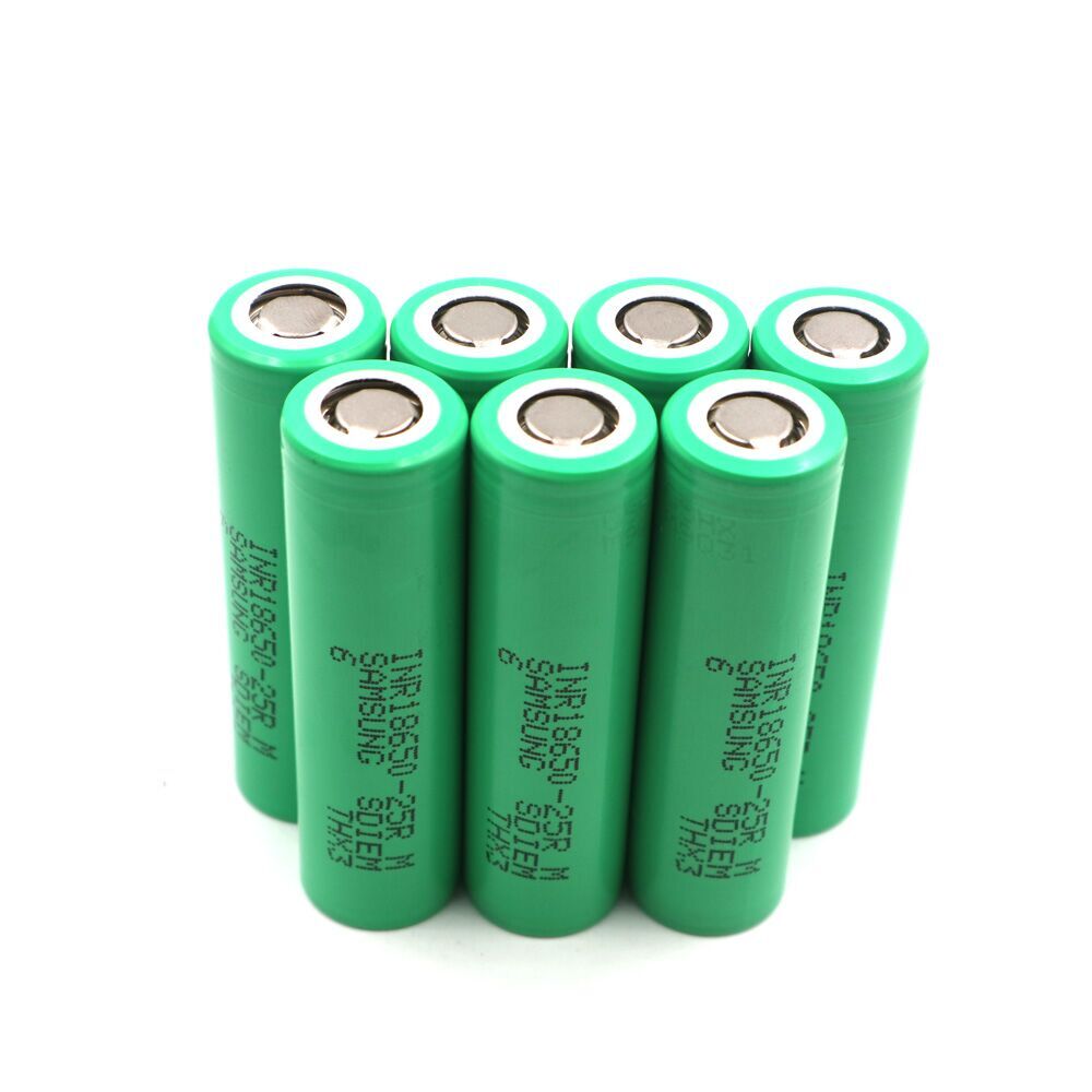 25RM 100% Original 3.6V 18650 2500mah battery INR18650 25R 20A High power discharge Rechargeable battery